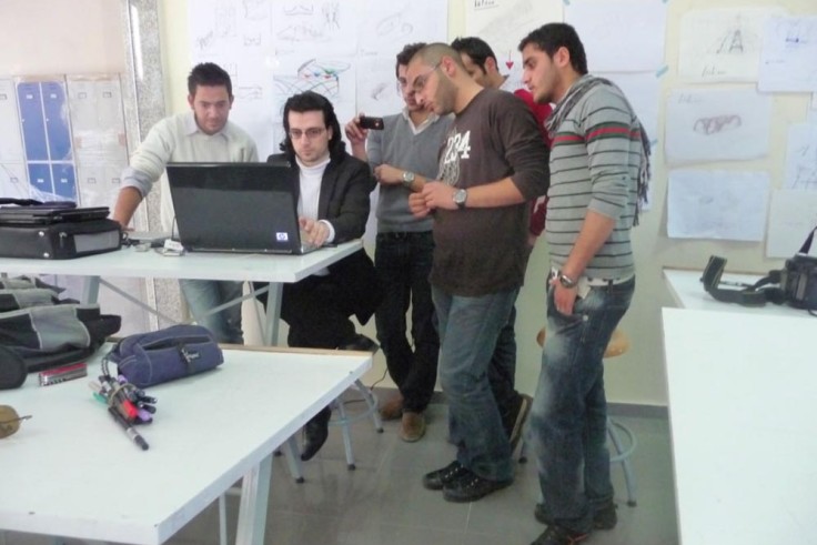 ورشة الفنون الإبداعية في الهندسة المعمارية في الجامعة العربية الدولية 1