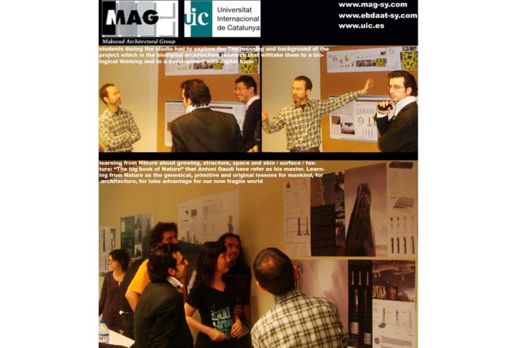 Studio genetic architectural design at ESARQ