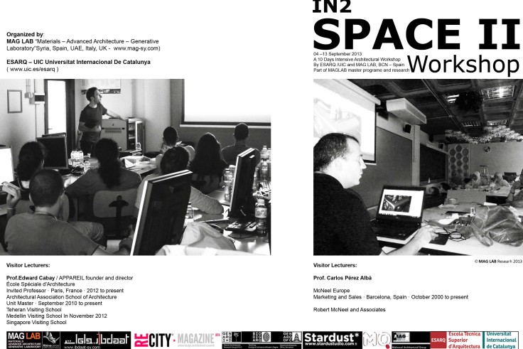 In 2S pace – International Workshop/September 2013