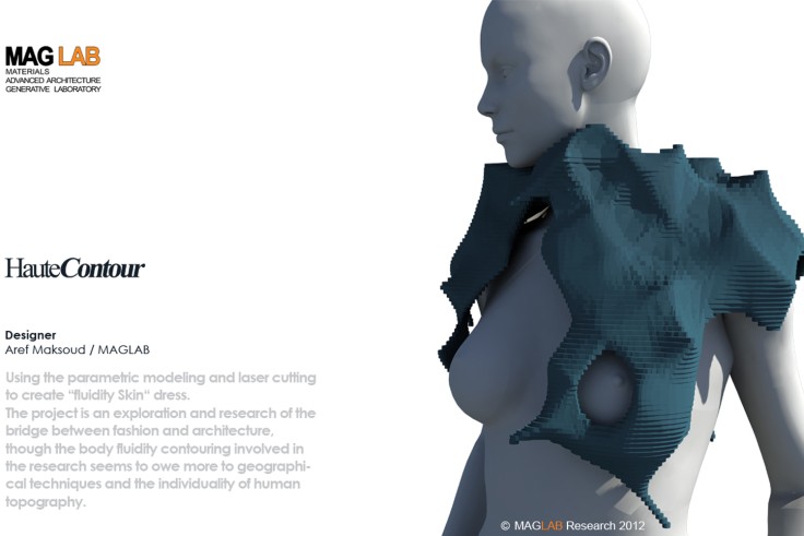 Haute Contour  Parametric Fashion Research 2012