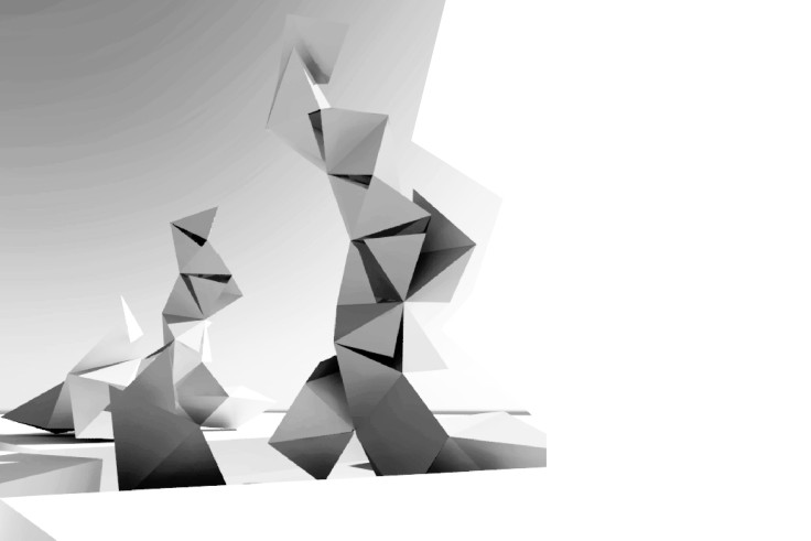 Design view through computation -  Rendering and graphic experiments - Photography post production 