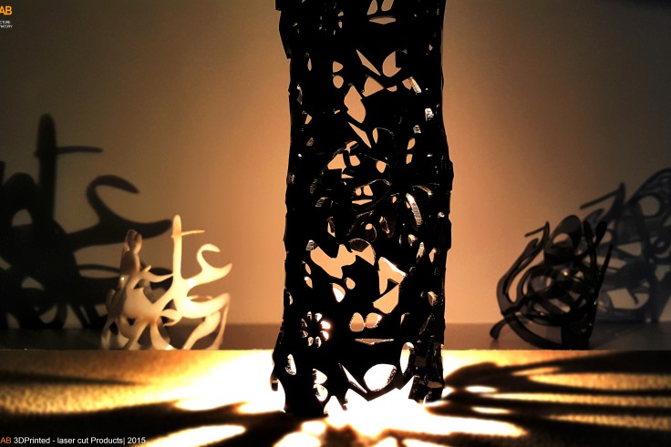 MAGLAB 3D printed and laser cut products - Research 2015