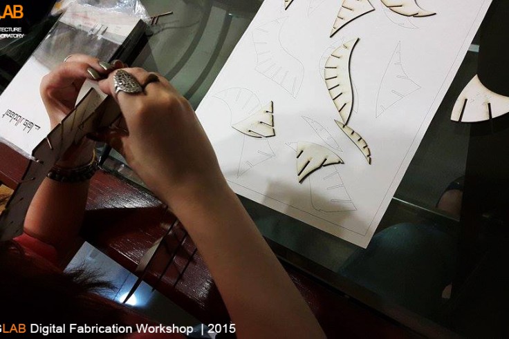 "Do Your Project 2015 "  parametric design and digital Fabrication Workshop.