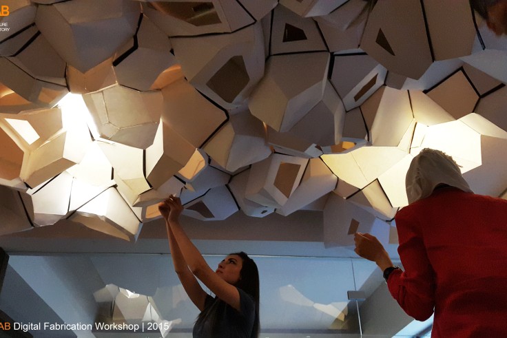 "Do Your Project 2015 "  parametric design and digital Fabrication Workshop.