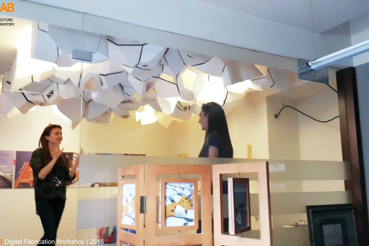 "Do Your Project 2015 "  parametric design and digital Fabrication Workshop.