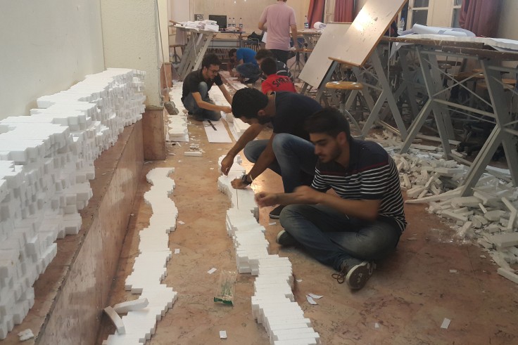 "Pin Your Project Workshop 2015" Art in Architecture–Materials&fabrication