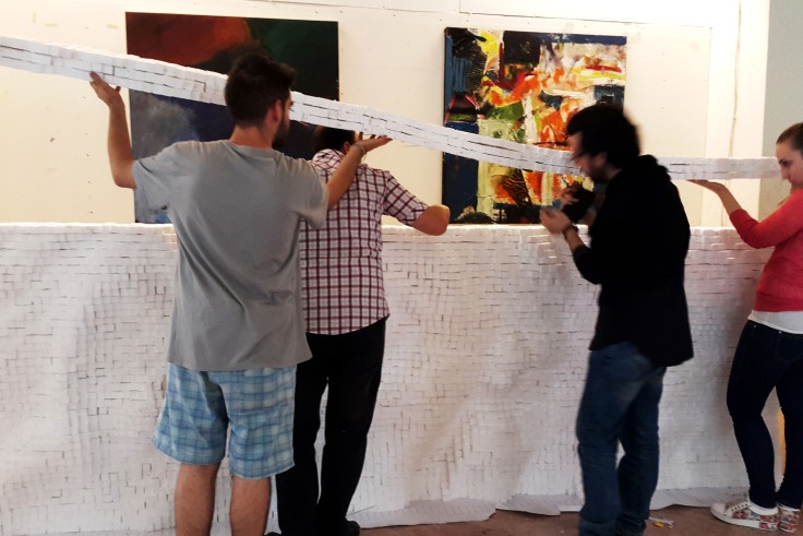 "Pin Your Project Workshop 2015" Art in Architecture–Materials&fabrication